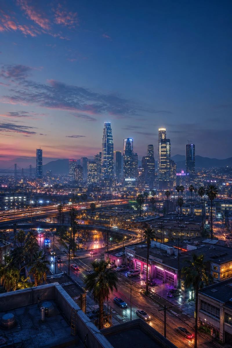 FiveM Los Santos city server artwork